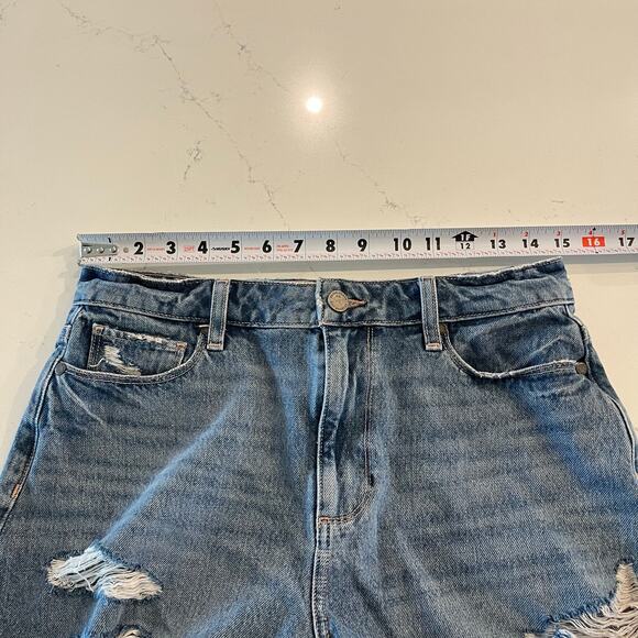 Paige Margot Short Jean Shorts in Kat Destructed‎ Size 28 - Picture 5 of 7